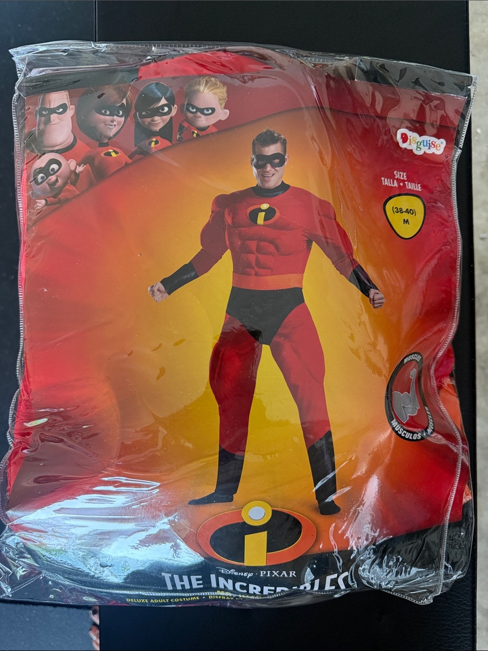 The Incredibles Red Mr. Incredible Adult Costume